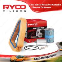 Ryco Oil Air Fuel Filter Service Kit for Mercedes Benz 420Se 420Sel W126