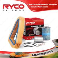 Ryco Oil Air Fuel Filter Service Kit for Mercedes Benz 380Sl R107 450Se W116