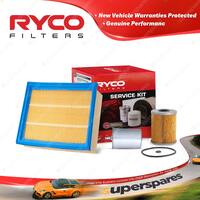 Ryco Oil Air Fuel Filter Service Kit for Volkswagen Golf Mk III VR6 Vento 1H