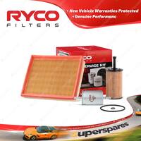 Ryco Oil Air Fuel Filter Service Kit for Citroen Xsara N7 H/Back 4cyl 1.6L