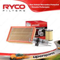 Premium Quality Ryco Oil Air Fuel Filter Service Kit for BMW 760I 760Il E65 E66