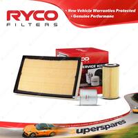 Ryco Oil Air Fuel Filter Service Kit for Volvo S60 RS59 03/2003-09/2009