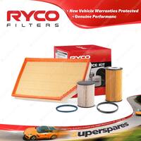 Ryco Oil Air Fuel Filter Service Kit for Volvo S60 V60 Xc60 D3 D4 XC70