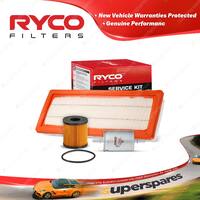 Ryco Oil Air Fuel Filter Service Kit for Peugeot 207 A7 GT 308 T7 207 A7 GTI