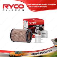 Ryco Oil Air Fuel Filter Service Kit for Suzuki St90 ST90 St90K St90V 1979-1985