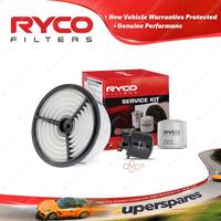 Ryco Oil Air Fuel Filter Service Kit for Suzuki Swift SA413 SF413 1986-2000