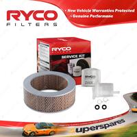 Ryco Oil Air Fuel Filter Service Kit for Mitsubishi Pajero NA NB NC 4G54 ND