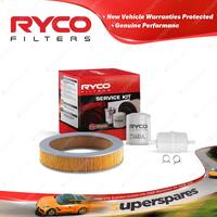 Ryco Oil Air Fuel Filter Service Kit for Mazda B1600 B1800 Superute Utility