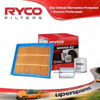 Ryco Oil Air Fuel Filter Service Kit for Holden Astra TR C18SEL X20XEV C16SE