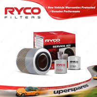 Ryco Oil Air Fuel Filter Service Kit for Holden Rodeo TFS54 TFS55 G3 6 TFS6 R7 9