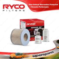 Ryco Oil Air Fuel Filter Service Kit for Toyota Dyna 200 300 400 BU212R 222R 142