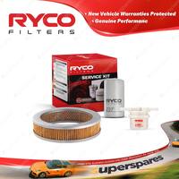 Ryco Oil Air Fuel Filter Service Kit for Toyota Celica RA23 Coupe RA28