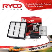 Ryco Oil Air Fuel Filter Service Kit for Proton Jumbuck M21 Persona Wira