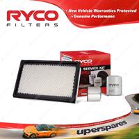 Ryco Oil Air Fuel Filter Service Kit for Ford Probe ST SU SV 1994-1998