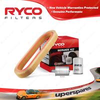 Ryco Oil Air Fuel Filter Service Kit for Mercedes Benz 180E 190E W201