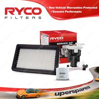 Ryco Oil Air Fuel Filter Service Kit for Mazda 323 Astina Sp20 BJ B6D BPD FPD