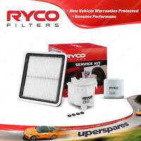 Ryco Oil Air Fuel Filter Service Kit for Subaru Liberty BL 5 9 BP 5 9 GEN 5 GT