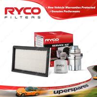 Ryco Oil Air Fuel Filter Service Kit for Subaru Liberty BE BE5 B4 Twin Turbo