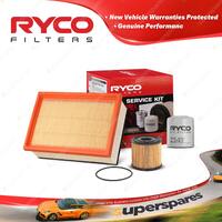 Ryco Oil Air Fuel Filter Service Kit for Peugeot 307 T5 HDI 2001-2005