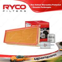 Ryco Oil Air Fuel Filter Service Kit for Citroen Xsara N6 H/Back 4cyl