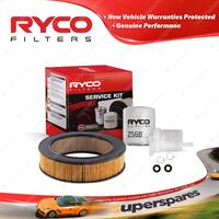 Ryco Oil Air Fuel Filter Service Kit for Mitsubishi Sigma GH GJ GK GN Astron