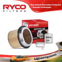 Ryco Oil Air Fuel Filter Service Kit for Mitsubishi Magna TN TP TM 1987-04/1992