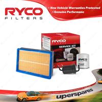 Ryco Oil Air Fuel Filter Service Kit for Ford Telstar AT AX AY 4cyl 2.2L