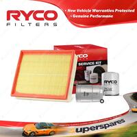 Ryco Oil Air Fuel Filter Service Kit for Landrover Defender 110 130 90 Discovery