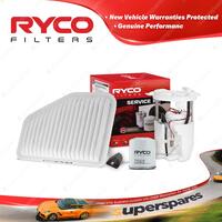 Ryco Oil Air Fuel Filter Service Kit for Holden Caprice WM Commodore Statesman