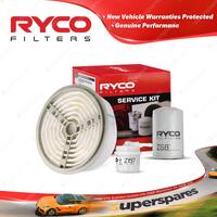 Ryco Oil Air Fuel Filter Service Kit for Toyota Tarago YR21 2WD 1984-1992