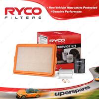 Ryco Oil Air Fuel Filter Service Kit for Alfa Romeo 164 164 1988-1993