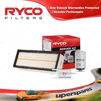 Ryco Oil Air Fuel Filter Service Kit for Volkswagen Eos 1F TSI Golf Mk Jetta