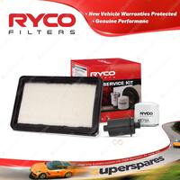 Ryco Oil Air Fuel Filter Service Kit for Hyundai Excel X3 01/1994-2000