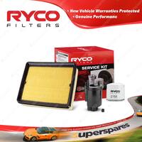 Ryco Oil Air Fuel Filter Service Kit for Hyundai Sonata EF-B G4JSY G6BA 2001-05