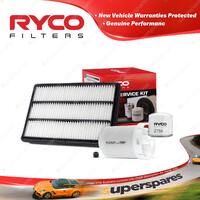 Ryco Oil Air Fuel Filter Service Kit for Mitsubishi Pajero NS NT 6G75 NW