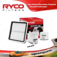 Ryco Oil Air Fuel Filter Service Kit for Subaru Liberty BLE Outback BPE