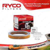 Ryco Oil Air Fuel Filter Service Kit for Mazda 323 Protege BD E3 E5 1980-1981