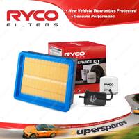 Ryco Oil Air Fuel Filter Service Kit for Mazda 323 Protege BF B6-T 09/85-09/1989