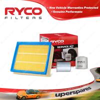 Ryco Oil Air Fuel Filter Service Kit for Audi A4 B5 2.8 Qt A6 C4 C5