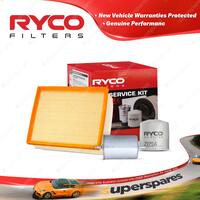 Ryco Oil Air Fuel Filter Service Kit for Audi A4 B6 2.4 07/2001-2005