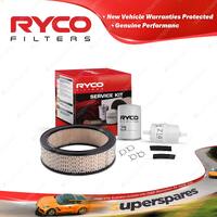 Ryco Oil Air Fuel Filter Service Kit for Chrysler Valiant VC VE VF 145BHP