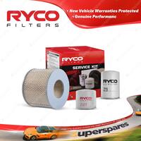 Ryco Oil Air Fuel Filter Service Kit for Daihatsu Delta V47 V48 V98 V99