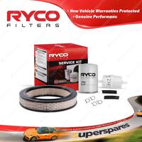 Ryco Oil Air Fuel Filter Service Kit for Ford Fairlane ZC ZD ZF ZG 250