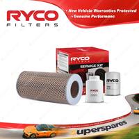 Ryco Oil Air Fuel Filter Service Kit for Toyota Hiace LH51 SWB LH61 LH71 LWB