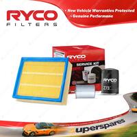 Ryco Oil Air Fuel Filter Service Kit for Audi A4 B5 1.8T Qt 01/1999-2001