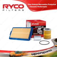 Ryco Oil Air Fuel Filter Service Kit for BMW 635Csi E24 02/1979-10/1981