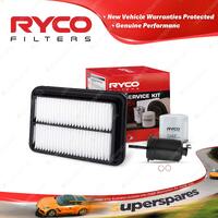 Ryco Oil Air Fuel Filter Service Kit for Daihatsu Applause A101 10/1989-1992