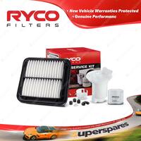 Ryco Oil Air Fuel Filter Service Kit for Daihatsu Sirion M100 07/1998-2005