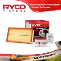 Ryco Oil Air Fuel Filter Service Kit for Ford Focus LR ED-Zetec 09/2002-04/2005