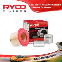 Ryco Oil Air Fuel Filter Service Kit for Ford Mustang Cobra 02/2001-03/2003